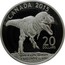 Canada 20 Dollars Dinosaurs of Canada - Albertosaurus 2015 Proof KM# 1823 CANADA 2015 20 DOLLARS ALBERTOSAURUS SARCOPHAGUS coin reverse