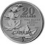 Canada 20 Dollars Maple Leaf 2011 KM# 1062 20 DOLLARS FINE SILVER 9999 ― 9999 ARGENT PUR 2011 CANADA coin reverse