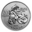 Canada 20 Dollars Santa 2013 KM# 1554 20 DOLLARS FINE SILVER ARGENT PUR 9999 JK 2013 CANADA coin reverse