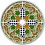 Canada 20 Dollars Stained Glass - Casa Loma 2014 KM# 1742 - coin reverse