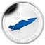 Canada 20 Dollars The Great Lakes. Lake Erie 2014 Proof KM# 1568 N 20 DOLLARS 2014 LAKE ERIE LAC ERIE coin reverse