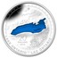 Canada 20 Dollars The Great Lakes. Lake Ontario 2014 Proof KM# 1569 N 20 DOLLARS 2014 LAKE ONTARIO LAC ONTARIO coin reverse