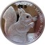 Belarus 20 Roubles Squirrel 2009 Proof KM# 368 ВАВЁРКА SCIURUS VULGARIS coin reverse