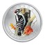 Canada 25 Cents Downy Woodpecker 2008 Maple leaf Specimen KM# 773 CANADA 25 CENTS 2008 coin reverse