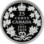 Canada 25 Cents George V 1935-2010 Proof KM# 1026 25 CENTS CANADA 1935 2010 coin reverse