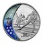 Canada 25 Dollars Olympic Winter Games - Cross Country Skiing 2009 Proof KM# 903 25 DOLLARS coin reverse