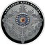 Russia 25 Roubles Order of St. Andrew (Colored) 2016 СПМД Proof; St. Petersburg Mint АЛМАЗНЫЙ ФОНД РОССИИ coin reverse