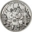 Russia 25 Roubles Three heroes (Bogatyrs) 2017 ММД Moscow Mint ТРИ БОГАТЫРЯ coin reverse