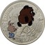 Russia 25 Roubles Winnie the Pooh (Colorized) 2017 ММД 450000 ВИННИ ПУХ coin reverse