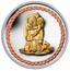 Canada 3 Dollars Aboriginal Art - Family Scene 2011 KM# 1090 AQ coin reverse