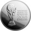 Russia 3 Roubles 2018 FIFA World Cup 2018 СПМД St. Petersburg Mint ЧЕМПИОНАТ МИРА ПО ФУТБОЛУ FIFA 2018 В РОССИИ coin reverse