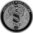 Russia 3 Roubles Porte Bouquet 2017 СПМД Proof; St. Petersburg Mint АЛМАЗНЫЙ ФОНД РОССИИ coin reverse