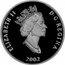 Canada 30 Dollars Blue Heron 2002 KM# 1097 ELIZABETH II D G REGINA 2002 DVC coin obverse