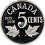 Canada 5 Cents George V 1935-2010 Proof KM# 1024 CANADA 1935 5 CENTS 2010 coin reverse