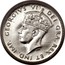 Canada 5 Cents George VI 1944 C KM# 19a GEORGIVS VI DEI GRA.REX ET IND. IMP. coin obverse