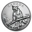 Canada 5 Dollars Cougar 2012 KM# 1164 CANADA WW 9999 FINE SILVER 1 OZ ARGENT PUR coin reverse
