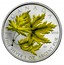 Canada 5 Dollars Maple Leaf (Green) 2006 KM# 660 CANADA 9999 9999 SW FINE SILVER 1 OZ. ARGENT PUR coin reverse