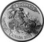 Canada 5 Dollars Saint George Slaying Dragon 2014 Proof KM# 1559 5 DOLLARS CANADA 2014 coin reverse