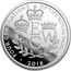 UK 5 Pounds Four Generations (Piedfort) 2018 Proof FOUR GENERATIONS OF THE ROYAL FAMILY 2018 coin reverse