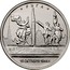 Russia 5 Roubles The Capitals Liberated by the Soviet Troops - Riga 2016 ММД Moscow Mint * РИГА * 15 ОКТЯБРЯ 1944 Г. coin reverse