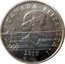 Canada 50 Cents Miga and Quatchi Figure-Skating 2010 KM# 967 CANADA ∙ ELIZABETH II 2010 coin obverse