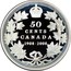 Canada 50 Cents Ottawa Mint Centennial 2008 Proof KM# 780 50 CENTS CANADA 1908-2008 coin reverse