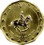 Canada 50 Dollars Mountie Maple Leaf 1997 KM# 305 CANADA 9999 FINE GOLD 1 OZ OR PUR coin reverse