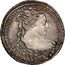 Russia 50 Kopeks Poltina 1734 Without pendant on chest KM# 196 :Б∙М∙АННА∙ИМПЕРАТРИЦА∙І САМОДЕРЖИЦА∙ВСЕРОСИСКАЯ coin obverse
