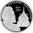 Moldova 50 Lei Alexandru Bernardazzi 2011 Proof KM# 67 ALEXANDRU BERNARDAZZI 1831 1907 coin reverse