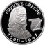 Moldova 50 Lei Grigore Ureche 2005 Proof KM# 31 GRIGORE URECHE 1590 - 1647 coin reverse