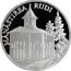 Moldova 50 Lei Monastery Rudi 2000 Proof KM# 11 MĂNĂSTIREA RUDI coin reverse
