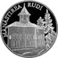 Moldova 50 Lei Rudi Monastery 2000 Proof KM# 90 MĂNĂSTIREA RUDI coin reverse