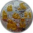 Belarus 500 Roubles St Nicholas the Wonderworker 2013 Proof KM# 510 РЭСПУБЛІКА БЕЛАРУСЬ AG 925 2013 500 РУБЛЁЎ coin obverse