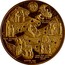 Belarus 5000 Roubles St Nicholas the Wonderworker 2013 Proof KM# 511 РЭСПУБЛІКА БЕЛАРУСЬ AU 999,9 2013 5000 РУБЛЁЎ coin obverse