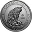 Canada 8 Dollars Grizzly Bear 2017 CANADA 2017 FINE SILVER 1 1/2 OZ ARGENT PUR 9999 coin reverse