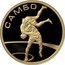 Russia Fifty Roubles Sambo 2013 ММД Proof; Moscow Mint САМБО coin reverse