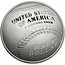 USA Half Dollar Baseball Hall of Fame 2014 S Proof KM# 576 UNITED STATES OF AMERICA HALF DOLLAR E PLURIBUS UNUM coin reverse