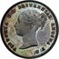 UK Half Farthing Victoria 1839 KM# 738.1 VICTORIA D: G: BRITANNIAR: REGINA F: D: coin obverse