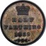 UK Half Farthing Victoria 1839 KM# 738.1 HALF FARTHING 1839 coin reverse