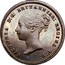 UK Half Farting Victoria 1868 Proof KM# PnN115 VICTORIA D:G: BRITANNIAR: REGINA F: D: coin obverse