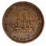 Canada Half Penny Victoria New Brunswik Token 1843 KM# 1 NEW BRUNSWICK HALF PENNY TOKEN coin reverse