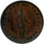 Canada One Penny Quebec Bank Token 1852 KM# Tn21 PROVINCE DU CANADA DEUX SOUS coin obverse