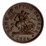 Canada One Penny Token Bank of Upper Canada 1854 KM# Tn3a BANK OF UPPER CANADA coin obverse