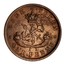 Canada Penny Bank of Upper Canada 1850 KM# Tn3 BANK TOKEN ONE.PENNY coin reverse