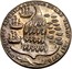 USA Rohde Yland Ship Token 1779 KM# Tn29 D'VLUGTENDE AMERICAANE N VAN ROHDE YLAND AUGT 1778 coin reverse