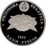 Belarus Rouble 60th Anniversary of Victory 2005 KM# 81 РЭСПУБЛІКА БЕЛАРУСЬ 2005 АДЗІН РУБЕЛЬ coin obverse