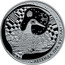 Belarus Rouble Legend of the Stork 2007 Prooflike KM# 303 ЛЕГЕНДА ПРА БУСЛА coin reverse