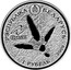 Belarus Rouble White Stork 2009 Prooflike KM# 327 РЭСПУБЛІКА БЕЛАРУСЬ ЕЎРАЗЭС 1 РУБЕЛЬ 2009 coin obverse