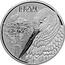 Belarus Rouble White Stork 2009 Prooflike KM# 327 БЕЛЫ БУСЕЛ coin reverse