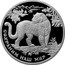 Russia Three Roubles Save Our World - Caucasian Leopard 2011 ММД Proof; Moscow Mint СОХРАНИМ НАШ МИР coin reverse